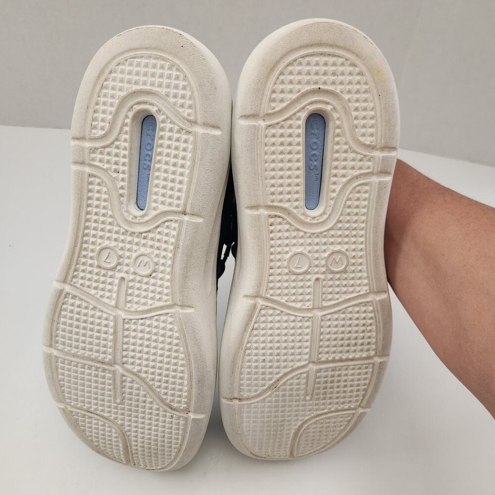Crocs Men's Inmotion Pacer Sneakers, Walking Shoes for Men, Navy/White, 6 - Picture 7 of 8